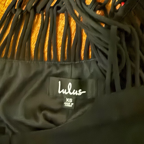 Black mini dress Lulus size XS - Picture 2 of 3